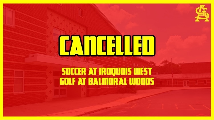 Cancelled sporting events for 8/29/22